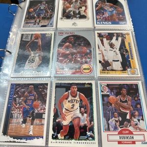 Basketball lot probably 900 cards